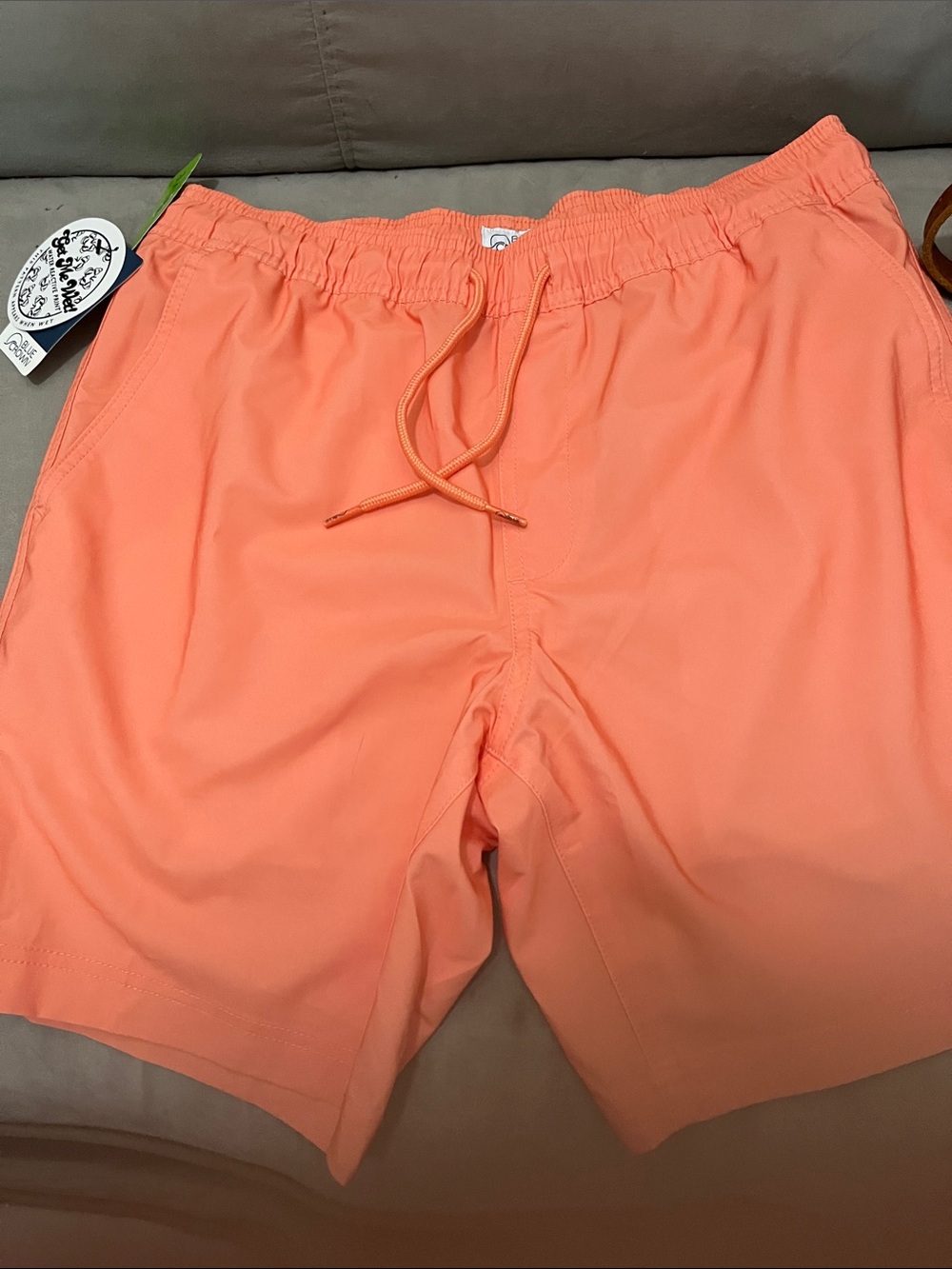 Blue Crown swim shorts